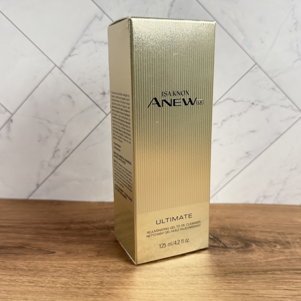ISA KNOX ANEW LX Ultimate Rejuvenating Gel to‎ Oil Cleanser 4.2 fl oz NEW
